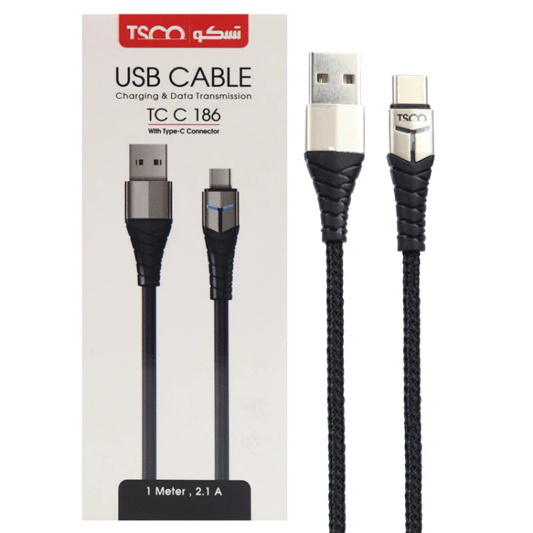 کابل تایپ سی تسکو tcc 186