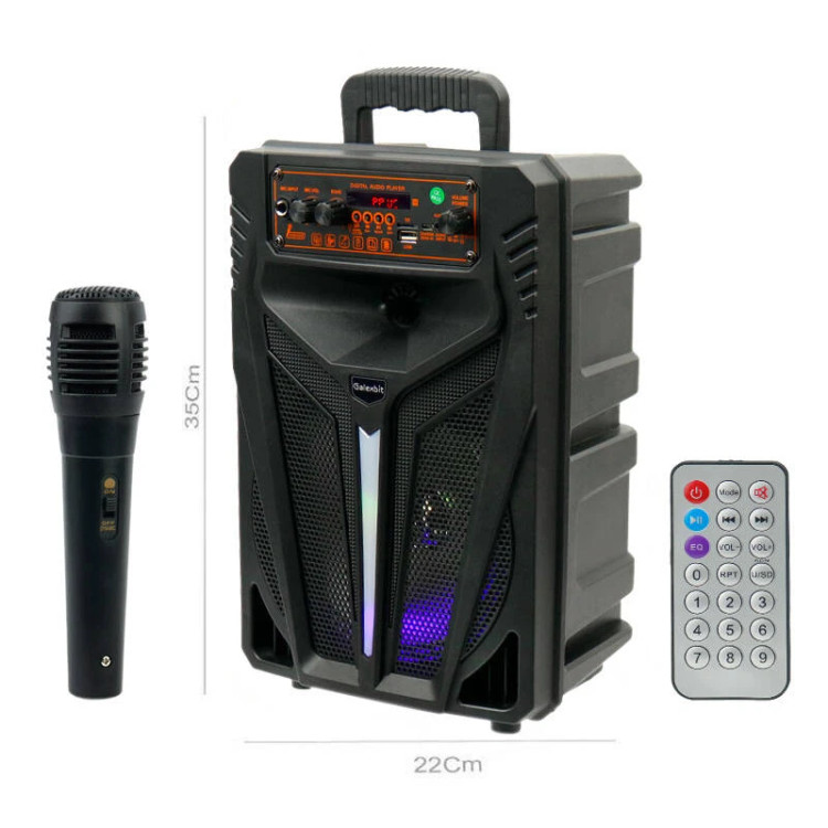 اسپیکر بلوتوثی قابل حمل گلکسبیت مدل GS-15