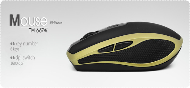ماوس بی سیم تسکو مدل TM 667W