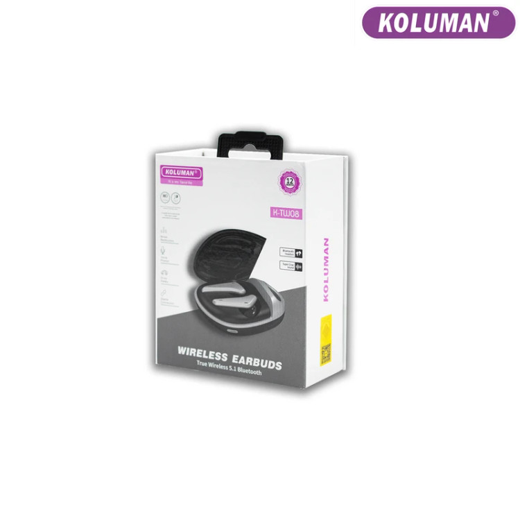 هدفون بی سیم کلومن مدل K-TW08