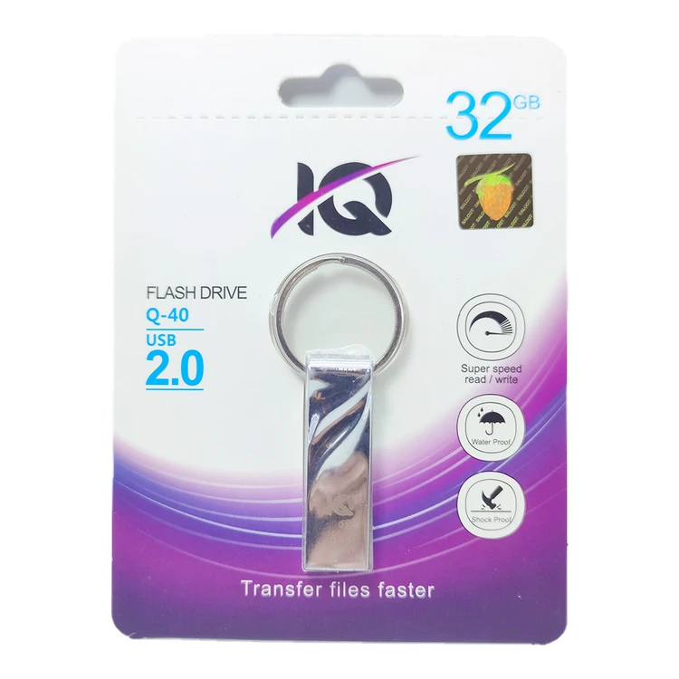 فلش IQ مدل Q-40 ظرفیت 32 گیگابایت