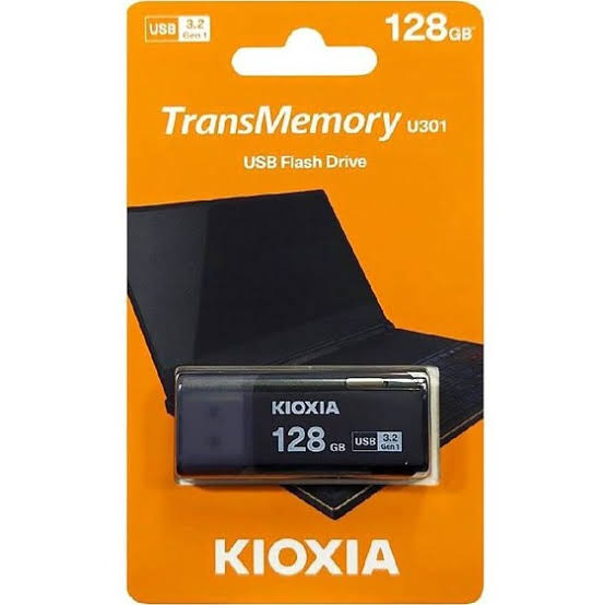 فلش  KIOXIA مدل U301 ظرفیت 128 گیگابایت