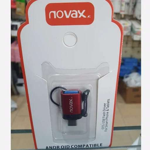 تبدیل OTG تایپ سی novaxطلایی
