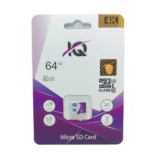 کارت حافظه microSDXC برند IQ مدل U3 کلاس 10 استاندارد UHS-I ظرفیت 64 گیگابایت