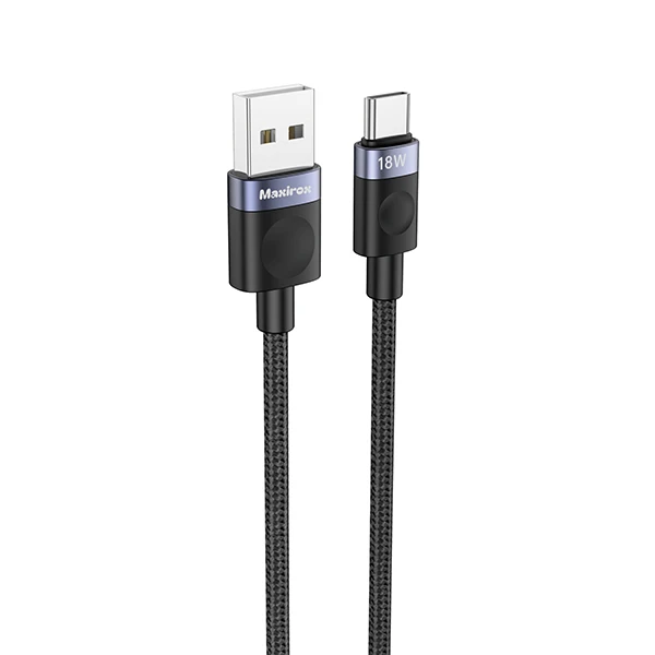 کابل تبدیل USB به USB-C مکسیروکس مدل MC 115طول 1 متر‎